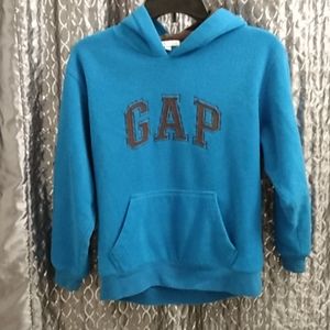 GAP Size Large/10 Blue Hooded Sweatshirt